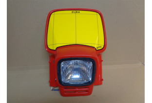 elba headlight  red 
